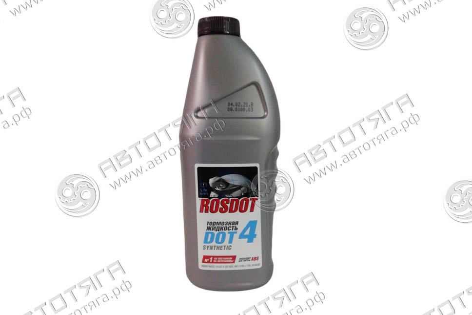 Жидкость тормозная DOT-4 910г