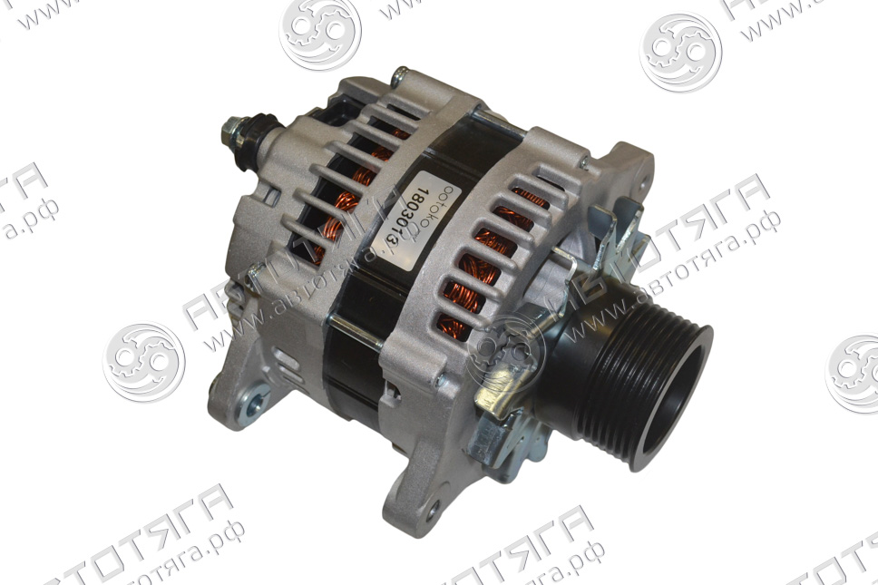 Генератор (24v/80A) 4JJ1/4HK1 (E4) Isuzu NMR85/NPR75/NPR/NQR для автомобиля без кондиционера